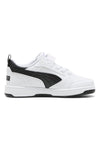 Puma Rebound V6 Lo AC+ PS Schwarz-Weiß-Kinder-Sneaker