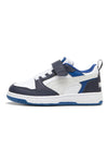 Puma Rebound V6 Lo AC+ PS Weiß/Marineblau Low-Top-Sneaker mit Klettverschluss