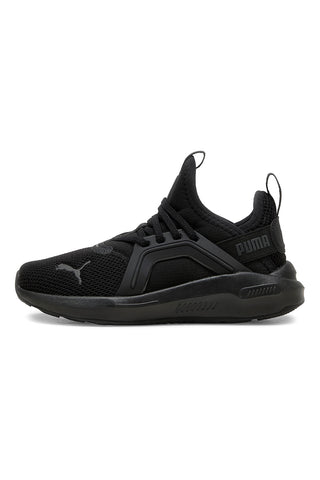 Puma – Soft Enzo 5 AC PS – Schwarze TPU-Cage-Sneaker