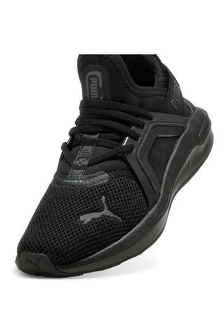 Puma – Soft Enzo 5 AC PS – Schwarze TPU-Cage-Sneaker