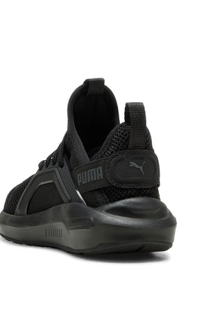Puma – Soft Enzo 5 AC PS – Schwarze TPU-Cage-Sneaker