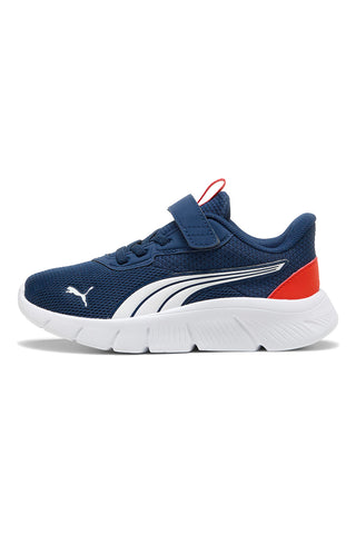 Puma FlexFocus Modern AC+ PS Blaue Sneakers mit Klettverschluss und flexibler Sohle