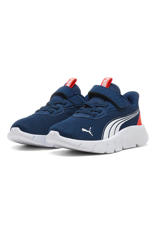 Puma FlexFocus Modern AC+ PS Blaue Sneakers mit Klettverschluss und flexibler Sohle