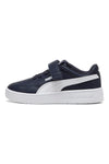 Puma Court Classic Clean AC+ PS Blaue Sneakers mit weißen Details