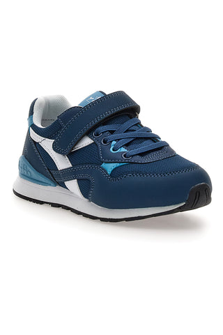 Diadora N.92 PS blaue Schuhe mit Synthetikriemen