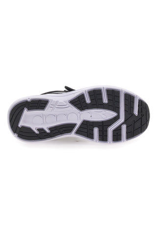 Scarpe sportive nere con dettagli rosa e chiusura a strappo Diadora SNIPE 3 JR