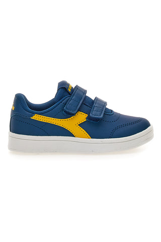 Sneakers blu con doppio strappo Diadora Bonny S TD