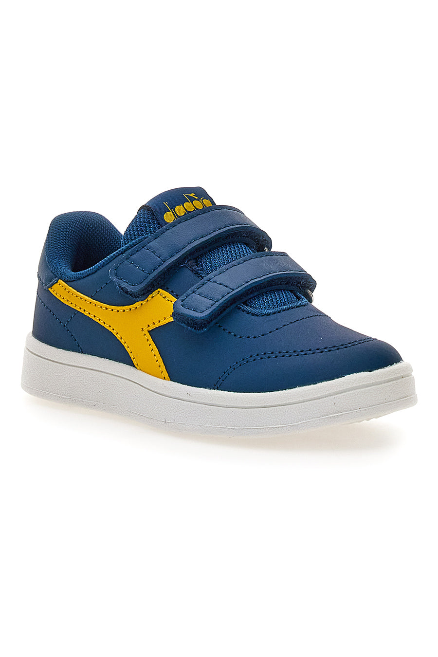 Sneakers blu con doppio strappo Diadora Bonny S TD da Bambino