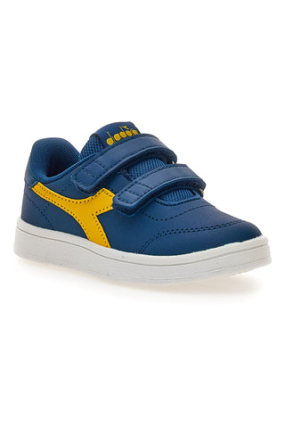 Diadora Bonny S TD blaue Sneakers mit Doppelriemen