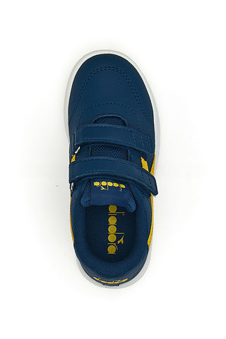 Diadora Bonny S TD blaue Sneakers mit Doppelriemen