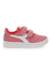 Sneakers rosa con doppio strappo Diadora Bonny S TD