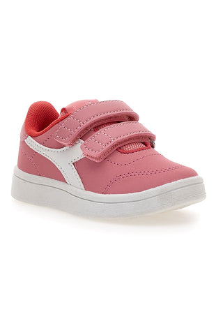 Sneakers rosa con doppio strappo Diadora Bonny S TD