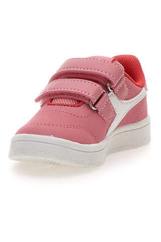 Sneakers rosa con doppio strappo Diadora Bonny S TD