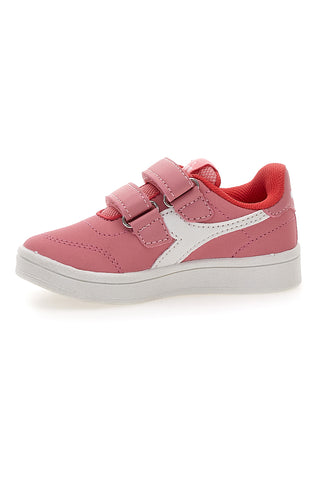 Sneakers rosa con doppio strappo Diadora Bonny S TD