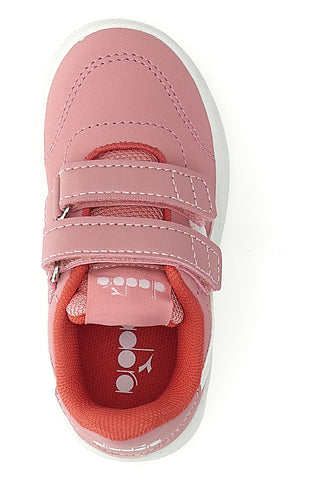 Sneakers rosa con doppio strappo Diadora Bonny S TD