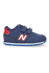 Sneakers blu con doppio strappo New Balance IV500BD1