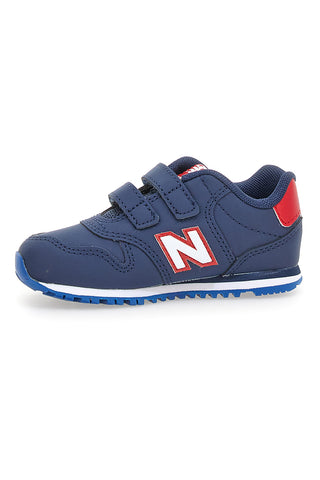 Sneakers blu con doppio strappo New Balance IV500BD1