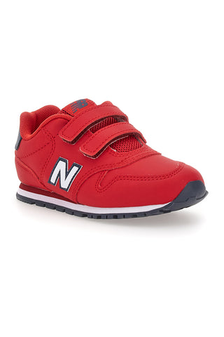Sneakers rosse con velcro New Balance 500