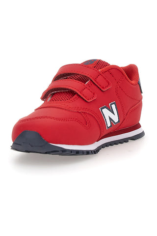 Sneakers rosse con velcro New Balance 500