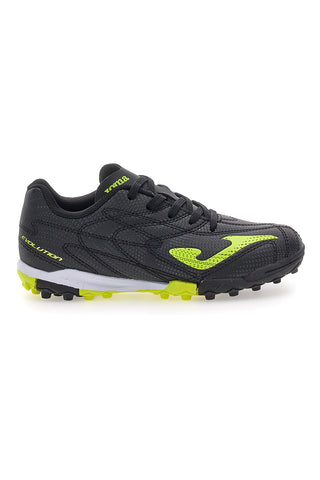 Scarpe da calcetto nere con dettagli lime Joma EVOLUTION JR 2501