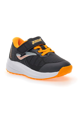 Scarpe running nere e arancioni Joma Victory Jr 2501