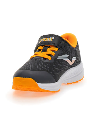 Scarpe running nere e arancioni Joma Victory Jr 2501