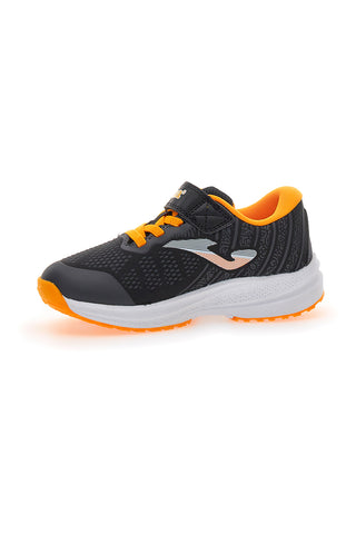 Scarpe running nere e arancioni Joma Victory Jr 2501