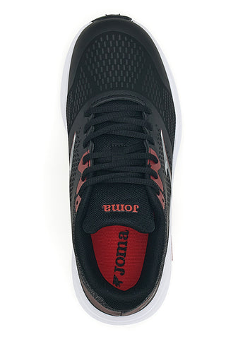 Joma Speed ​​JR 2501 schwarze Sneaker mit weißer Sohle