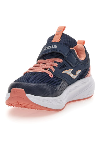 Sneakers blu con dettagli rosa Joma Ferro JR 2543