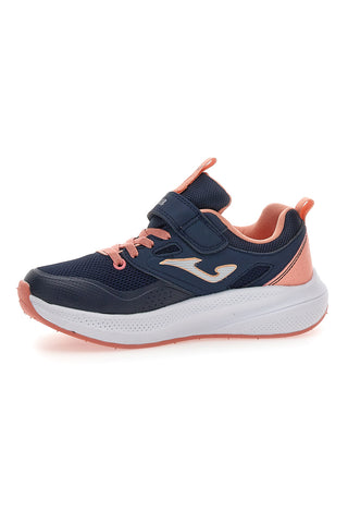 Sneakers blu con dettagli rosa Joma Ferro JR 2543