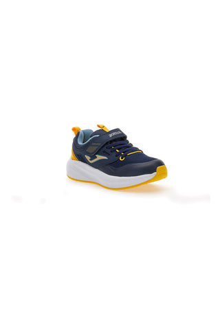 Joma Ferro Jr 2503 blaue Sneakers mit gelben Details