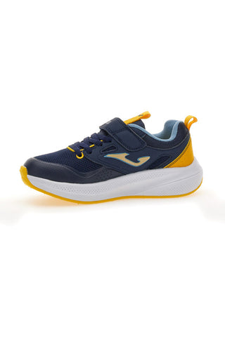 Sneakers blu con dettagli gialli Joma Ferro Jr 2503