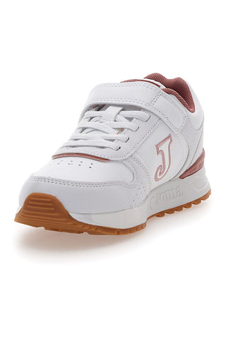 Joma Tornado Jr 2532 Weiße Sneakers mit Klettverschluss