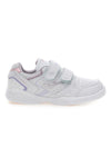 Sneakers bianche con doppio strappo Joma W School JR 2519
