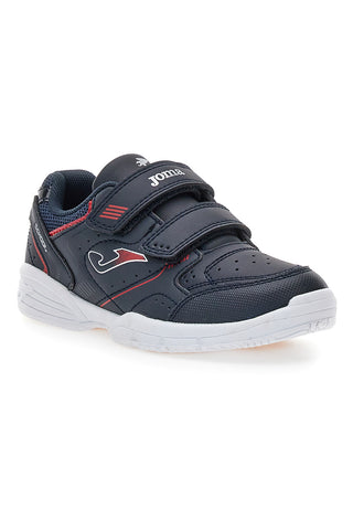 Sneakers blu con doppio strappo Joma W.School JR 2533