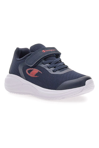 Blaue Sneakers mit Klettverschluss aus atmungsaktivem Mesh Champion SYPHON ENGAGE MESH B PS