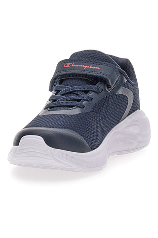 Blaue Sneakers mit Klettverschluss aus atmungsaktivem Mesh Champion SYPHON ENGAGE MESH B PS