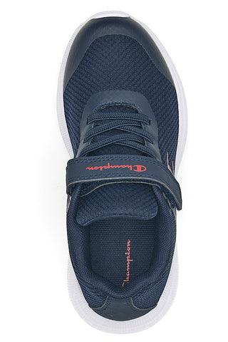 Blaue Sneakers mit Klettverschluss aus atmungsaktivem Mesh Champion SYPHON ENGAGE MESH B PS