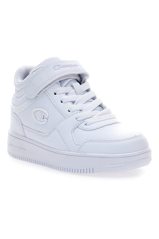 Sneakers bianche mid-cut con chiusura a strappo Champion RD18 Mid B PS