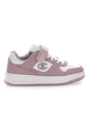 Sneakers rosa con velcro Champion RD18 LOW G PS
