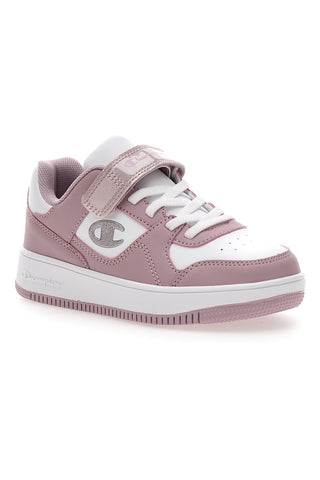 Sneakers rosa con velcro Champion RD18 LOW G PS