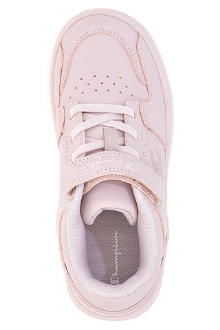 Champion – RD18 2.0 Low G PS – Rosa Sneakers mit Klettverschluss