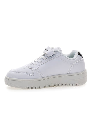 Sneakers bianche con glitter e suola platform Champion RD18 Platform Glitter G PS