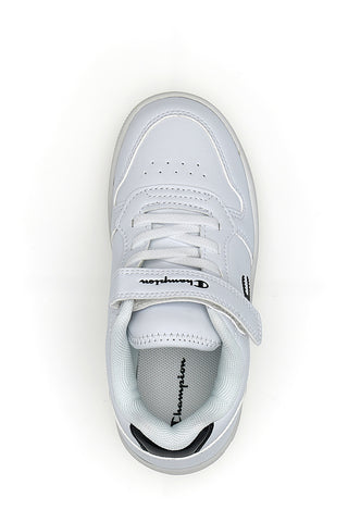 Sneakers bianche con glitter e suola platform Champion RD18 Platform Glitter G PS