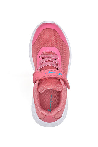 Champion Syphon Engage Mesh G PS Rosa Mesh-Sportschuhe mit Klettverschluss