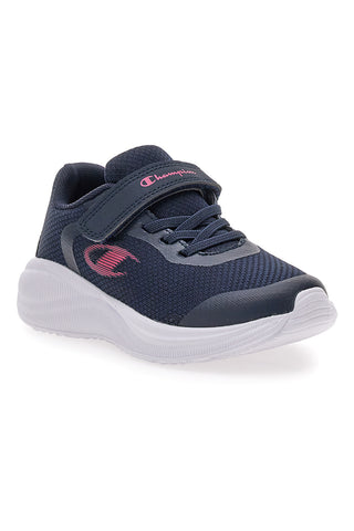 Scarpe da ginnastica blu mesh con strappo Champion Syphon Engage Mesh G PS