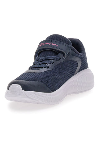 Scarpe da ginnastica blu mesh con strappo Champion Syphon Engage Mesh G PS