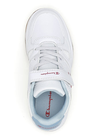 Champion CLY 87 G PS Weiße Klettverschluss-Sneaker