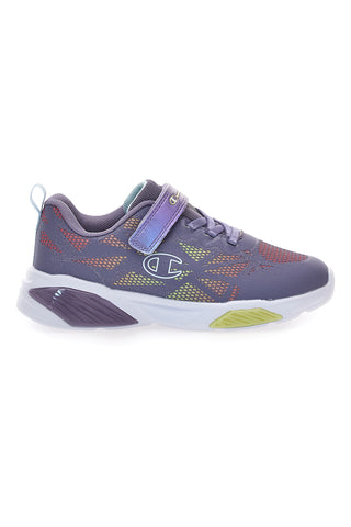 Mehrfarbige Mesh-Sneaker mit Champion Wave Tri G PS-Leuchten