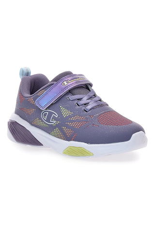 Mehrfarbige Mesh-Sneaker mit Champion Wave Tri G PS-Leuchten